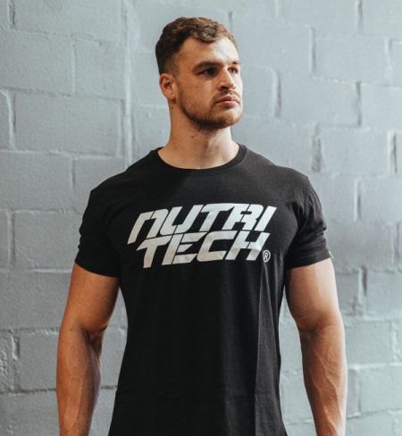 NT STACK TEE MEN'S BLACK