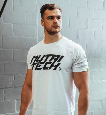 NT STACK TEE MEN'S WHITE