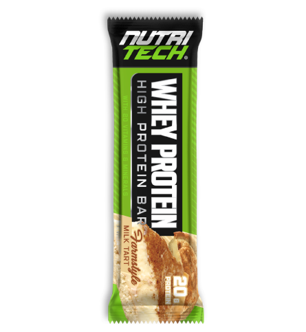 NUTRITECH Whey Protein Bar - Milk Tart - 12 Bars