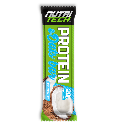 NUTRITECH Protein & Oats Bar - Coconut Granola - 12 Bars