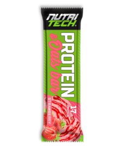 NUTRITECH Protein & Oats Bar - Strawberry Granola - 12 Bars