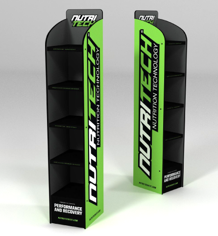 NUTRITECH DISPLAY STAND