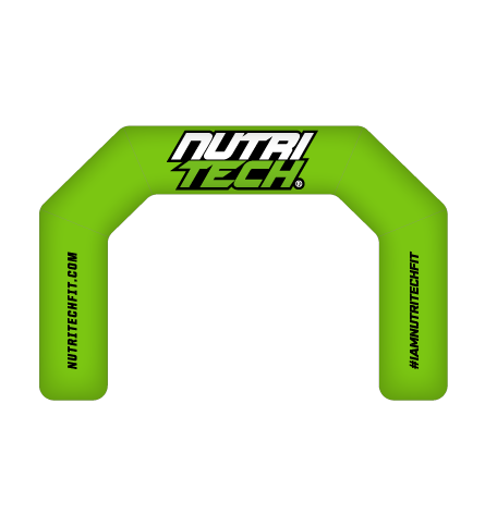 NUTRITECH INFLATABLE ARCH
