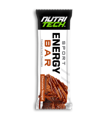 NUTRITECH Sport Energy Bar - Chocolate Nougat - 12 Bars
