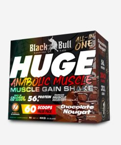 Black-Bull-huge-chocolate-1-min HUGE ANABOLIC MUSCLE - MASS GAINER - CHOCOLATE NOUGAT