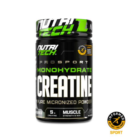 NUTRITECH PROSPORT CREATINE MONOHYDRATE INFORMED SPORT TESTED