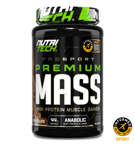 NUTRITECH PROSPORT PREMIUM MASS INFORMED SPORT TESTED