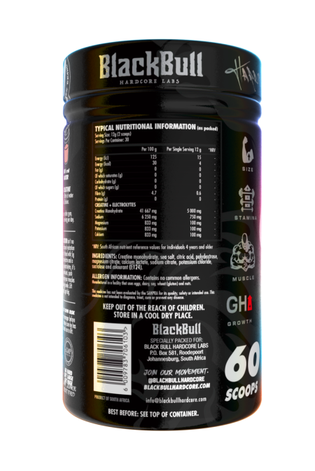 Blackbull Creatine Hydrator 360g