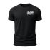 NUTRITECH T-shirt - Black - Pocket Stack Logo (Unisex)