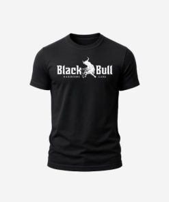 Tee-Grey-500x500 Black Bull T-shirt - Black - Logo (Unisex)