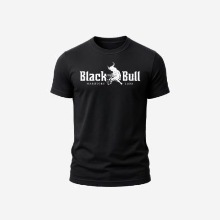 Black Bull T-shirt - Black - Logo (Unisex)