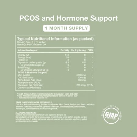 Vitatech PCOS & Hormone Support Pack - 30 Sachets